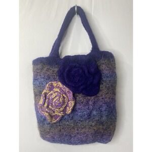 Wool Felted Purse Fall Cottagecore Kitchy Unique